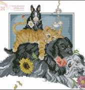 DMC Best Friends by Sue Hall K5421 All Piled Up XSD