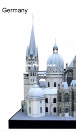 Canon Creative Park - Aachen Cathedral, Germany paper craft