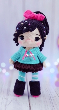 Kalu Crochet - Andry Pinzón - Vanellope - Spanish