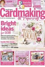 Cardmaking & Papercraft-Issue 152-January-2016