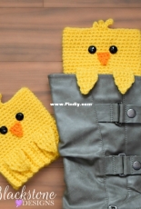 Blackstone Designs - Sonya Blackstone - Peeping Chick Boot Cuffs