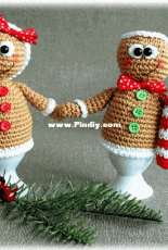 Frollein Haekelfein - Daniela Bonicke - Egg-Cosy Gingerbread - German