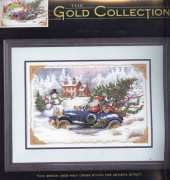 Dimensions - The Gold Collection 8707 Roadster Santa
