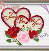 OMT crossstitch--Just For You