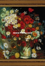 Riolis 1591 Still Life with Meadow Flowers and Roses XSD