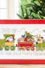 Santa's Train by Jenny Barton from The World of Cross Stitching TWOCS 208 XSD