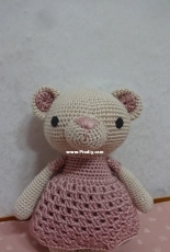 Pretty bear in pink