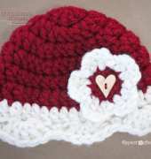 Repeat Crafter Me - Sarah Zimmerman- Crochet Valentine s Hat - Free