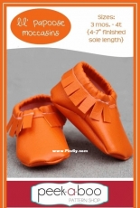 Peek-a-boo Pattern Shop - Lil Papoose moccasins