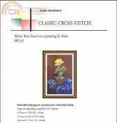 Classic Cross Stitch - FR 258 Yellow Rose