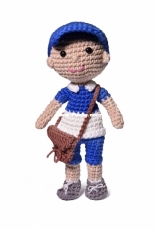 Circulo -  Amigujumi - Juliana Penhorate  - Postman  - Portuguese -Free