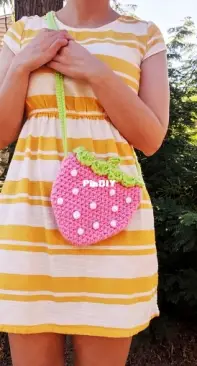 Hellohappy - strawberry bag - English