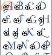 Edilse Bordados - Football (Soccer) Alphabet