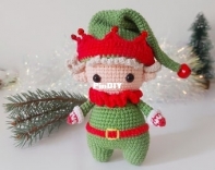 Lubava Crochet Pattern - Lyubov Kholkina - Christmas Elf