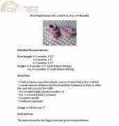 Handknitsbyelena - Pink Booties For a Girl