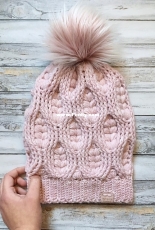 Hooked Up Crochet - Where Cute and Cozy Meet - Karen Lucas - The Woven Hearts Beanie - Free