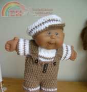 Darlene Cutler - Jingo Outfit for 14" Cabbage Patch Doll  - free