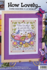 Design Works Crafts 2028 How Lovely - Joan Elliott