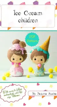 Noia Land - Ice Cream Children by Paloma Rocha