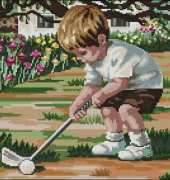 jugando and golf