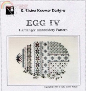 K.Elaine Kramer Designs-Egg IV-Hardanger