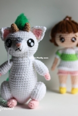 Lazi Crochet - Haku Dragon and Chihiro Ghibli Spirited Away Amigurumi Crochet - English