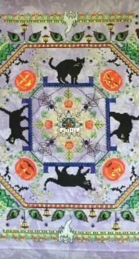 Chatelaine Design ONL 162 – The Halloween Kitty Mandala