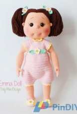 Amigurumi Aşkına - Tiny Mini Design - Demet Karabayır - Emma Doll