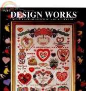 Design Works 9287 - Heart Collage