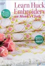 Annie's Needlework - Learn Huck Embroidery on Monk's Cloth by Trice Boerens