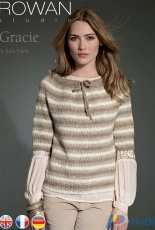 Gracie pullover by Julia Frank - Rowan - English, French, German - Free