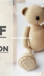 Crochet Wonders Design - Olga Kurchenko - Bear 30 cm tall
