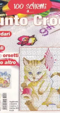 Quaderni Creativi - 100 Schemi a... Punto Croce - No.3 - February-March 2013 - Italian
