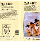 Dee's Teddy Bear Crafts Lill & Bill