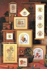 Leisure Arts Leaflet 201 - Herbs & Spices Charted for Cross Stitch