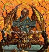 HAED HAEEBJ 31254 Celtic Autumn Cross Dragon (Large Format)