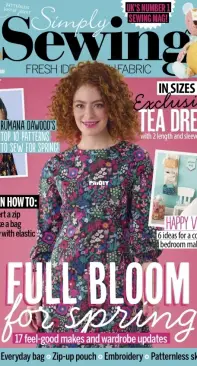 Simply Sewing Issue 93 March 2022