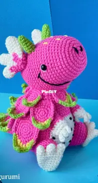 Anne.Migurumi Design - Anne Wang - Pita the Dragon Fruit Dragon