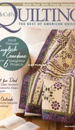 McCalls Quilting - May/June 2021