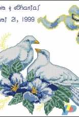 Near North Treasures W-001 - Wedding Doves