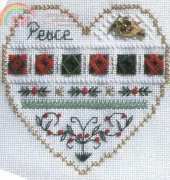 The Victoria Sampler Learning Collection Level 3 Waffle Stitch BCS 3-5 - Peace