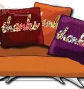 Hanson Design Group: Thanks (pillows sewing project)