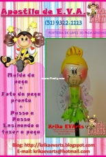 Krika EVArts - Ponteira de lápis Fada Tinkerbell Fairy Pencil Tip- Portuguese