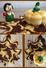 Maple Leaf and Pumpkin
