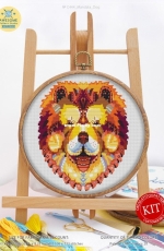 Awesome Pattern Studio - C444 - Mandala Dog - PCS + XSD