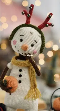 Kru Toys - Kseniya Krupskaya - Mr. Snowball, the Smiling Snowman