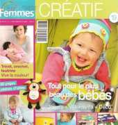 Femmes Creatif-N°19-Tricot,Crochet,Feutrine /French