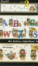 Various Patterns From Dale Burdetts Teddy Series: Pitiful Pals/teddys  Alphabet Counted Cross Stitch Books/a Teddy Bear Christmas 