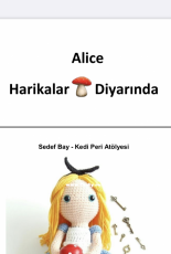 Kedi Peri Atölyesi / Atölyeleri - By Sedef - Sedef Bay - Alice in Wonderland - Turkish