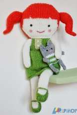 Elf Pop-Olive & Pea Doll Pattern by Raynor Gellatly